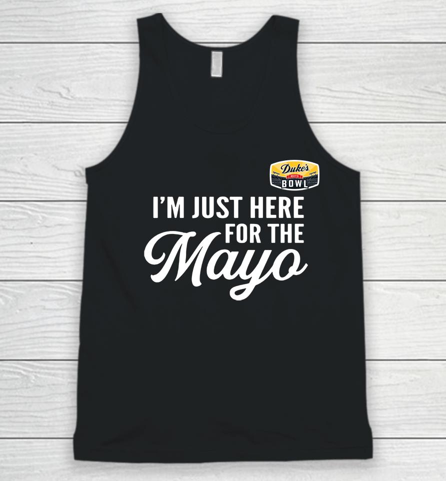 Maryland Duke's Mayo Bowl I'm Just Here For The Mayo Unisex Tank Top