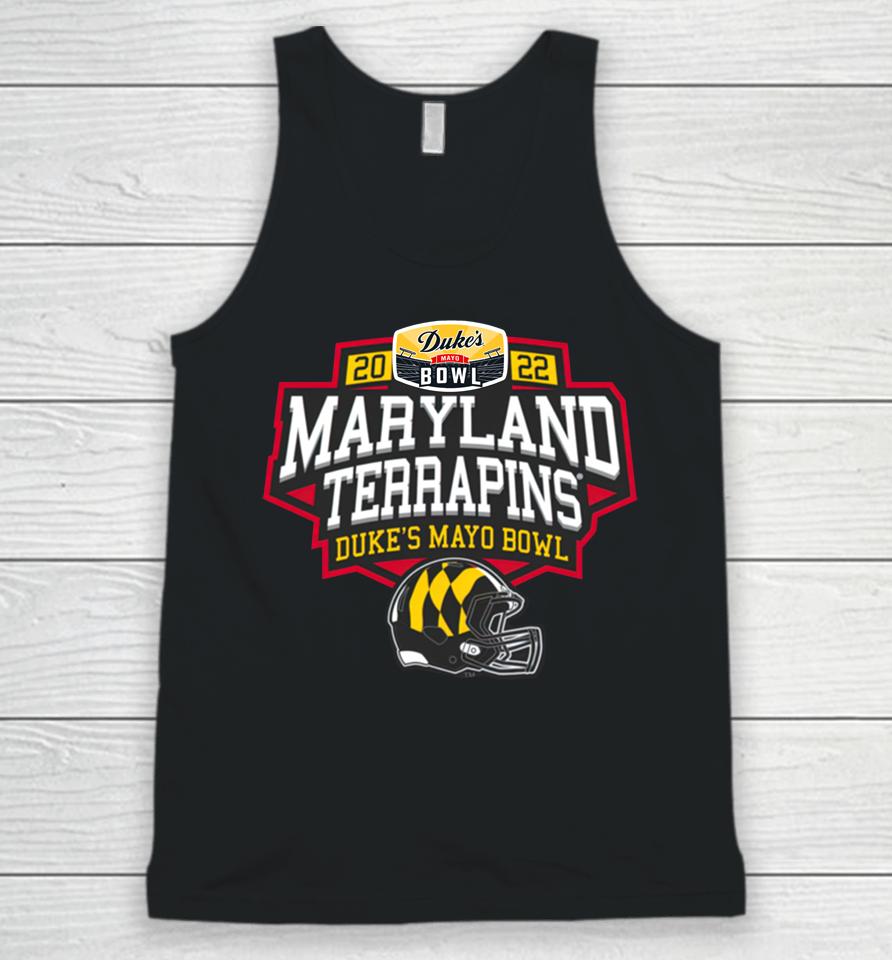 Maryland Terrapins 2022 Duke's Mayo Bowl Logo Unisex Tank Top