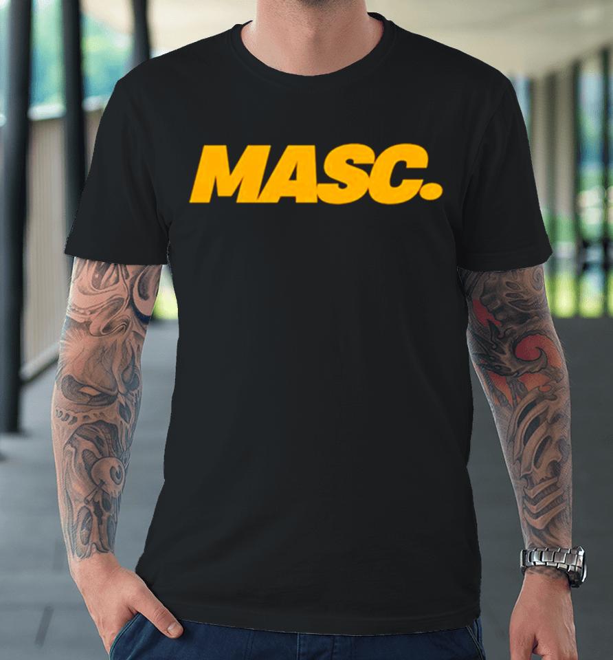 Masc Yellow Logo Premium T-Shirt