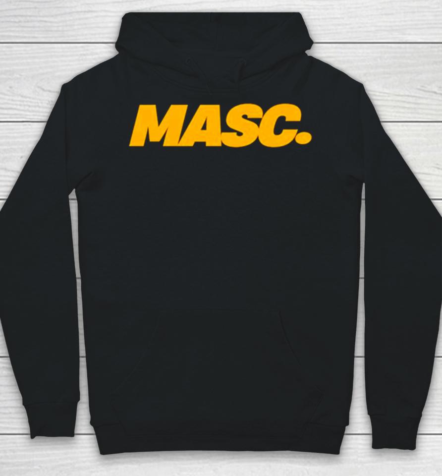 Masc Yellow Logo Hoodie