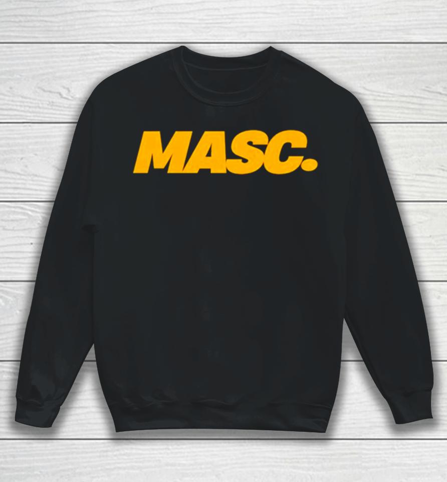 Masc Yellow Logo Sweatshirt