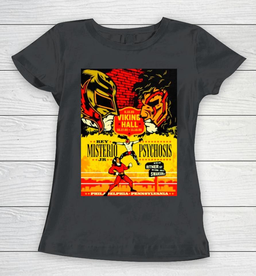 Masked Republic Psychosis Lucha Revolutionary To The Extreme Women T-Shirt