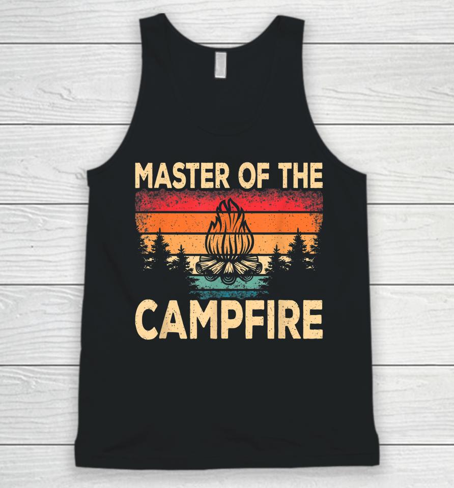Master Of The Campfire Camper Outdoorlife Camping Unisex Tank Top