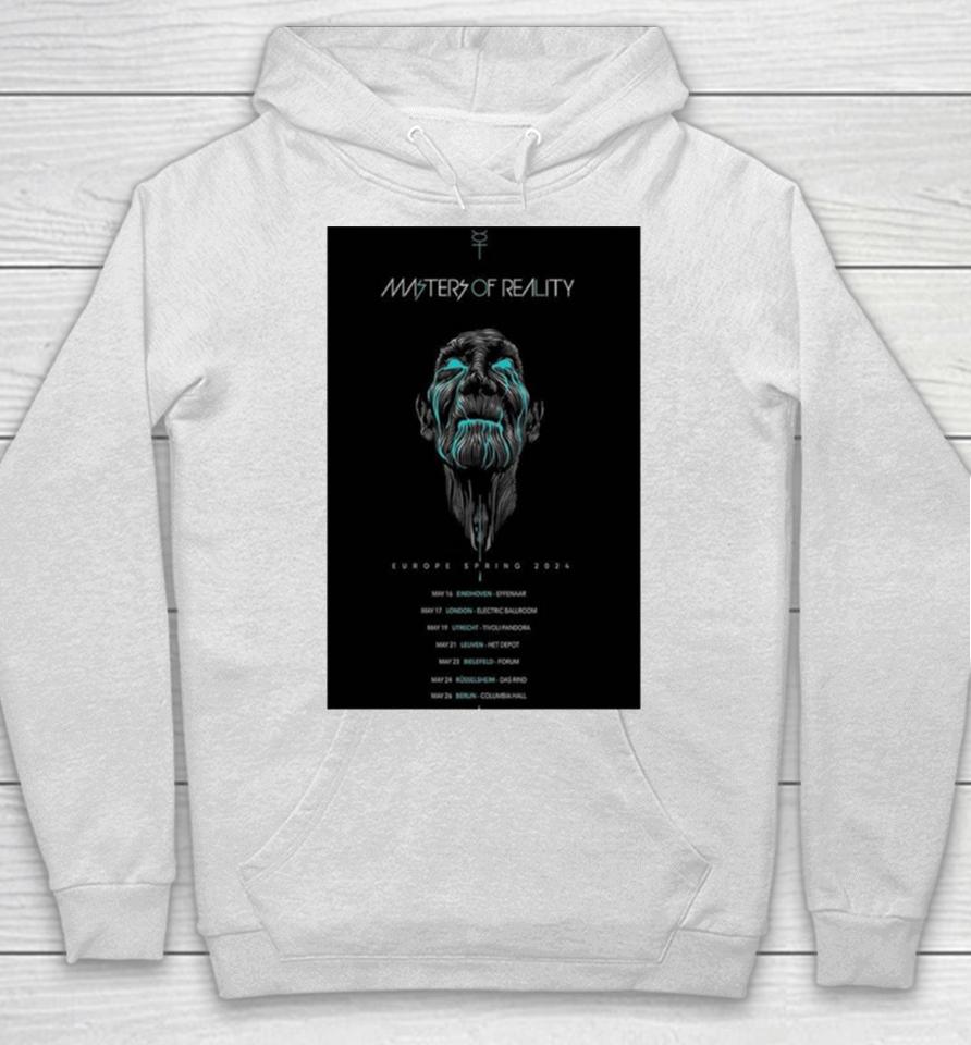 Masters Of Reality Europe Spring Tour 2024 Poster Hoodie