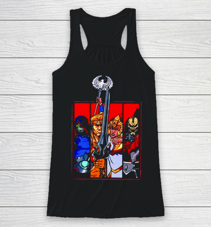Masters Of The Universe Animated Revolution Racerback Tank