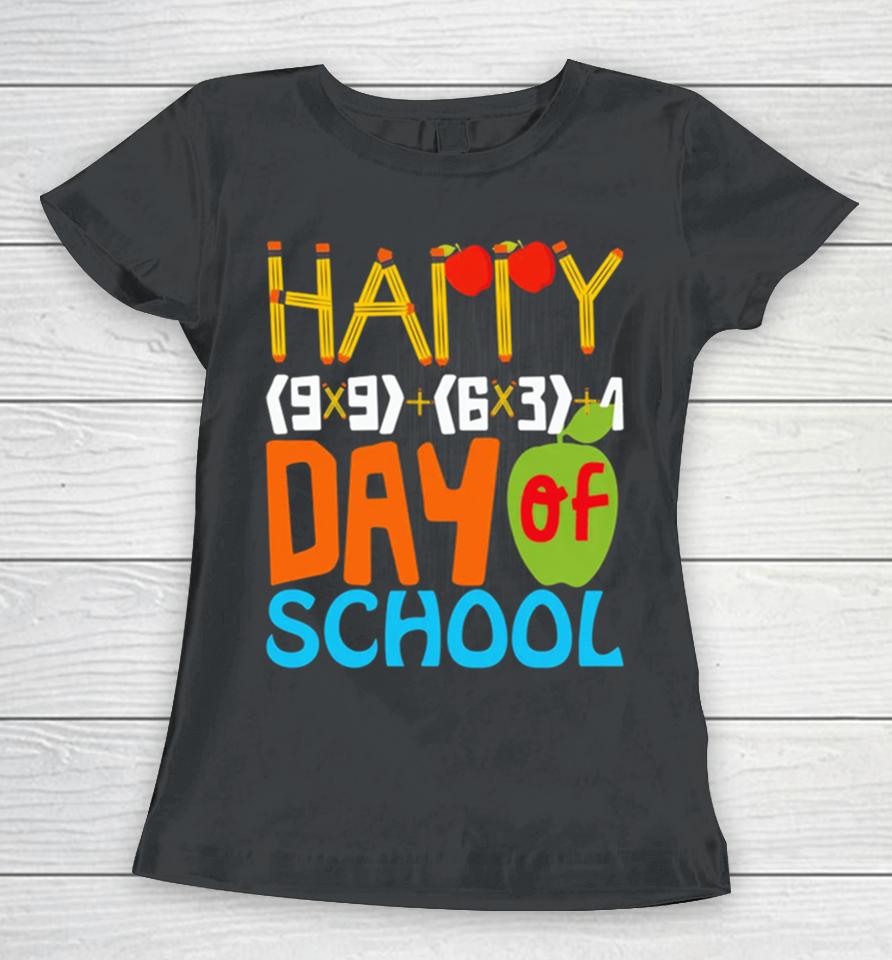 Math Formula 100 Days Of School Women T-Shirt