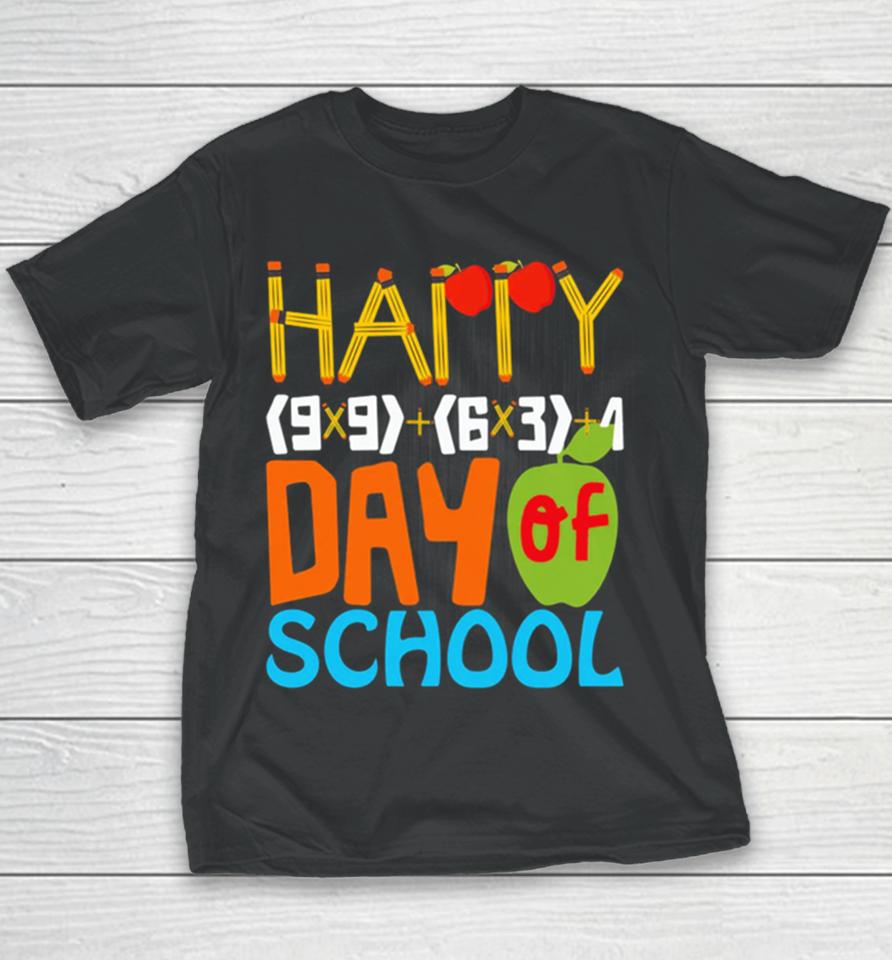 Math Formula 100 Days Of School Youth T-Shirt