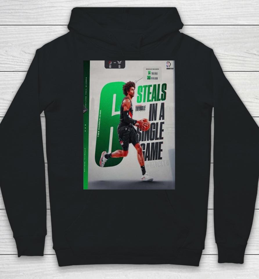 Mathief Thybulle From Portland Trail Blazers Ties Career High 6 Steals In A Single Game Hoodie