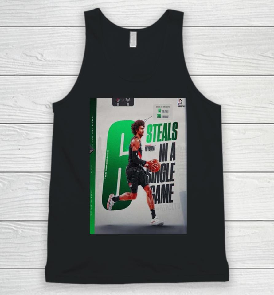 Mathief Thybulle From Portland Trail Blazers Ties Career High 6 Steals In A Single Game Unisex Tank Top