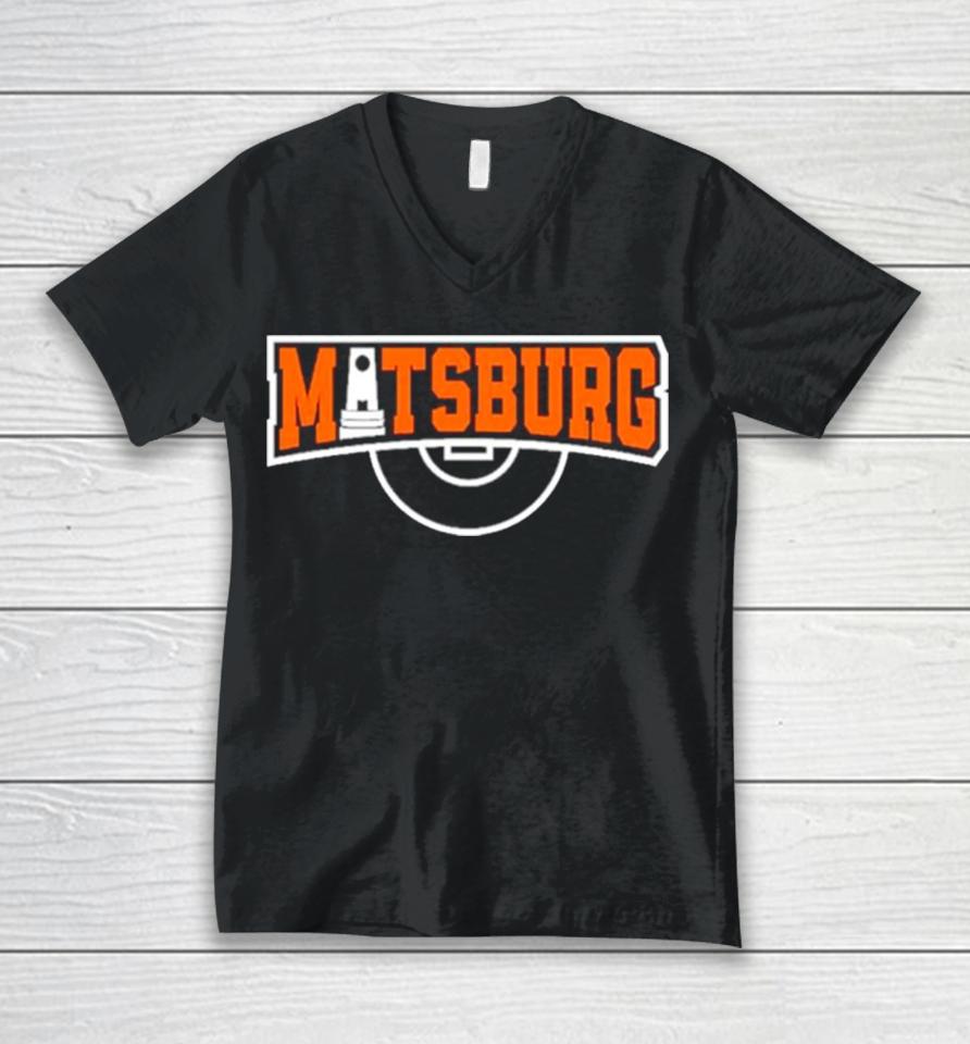 Matsburg Logo Unisex V-Neck T-Shirt