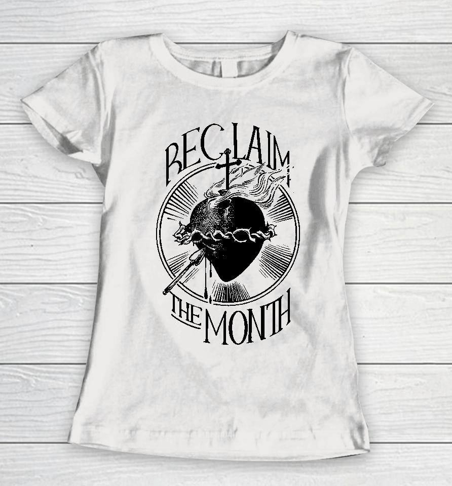 Matt Fradd Reclaim The Month Women T-Shirt