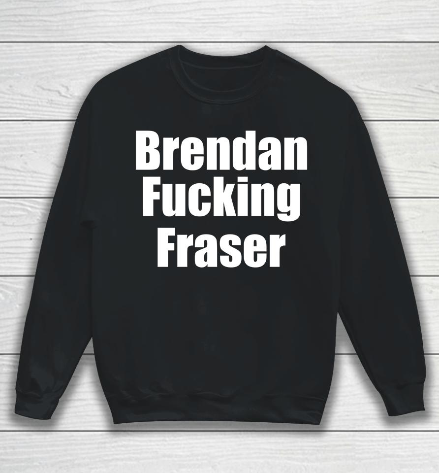 Matt Rife Wearing Brendan Fucking Fraser Sweatshirt