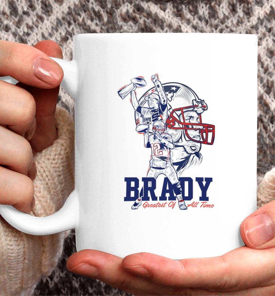 Matthew Slater Wearing Tom Brady Coffee Mug