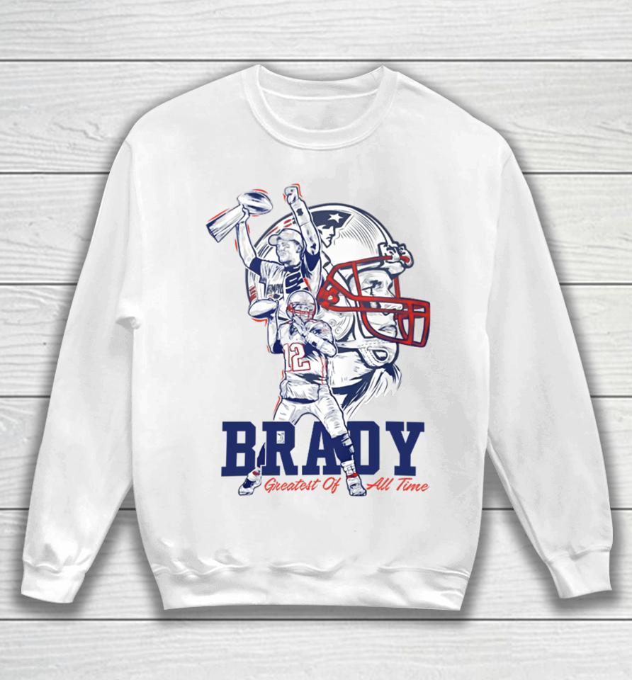 Matthew Slater Wearing Tom Brady Sweatshirt