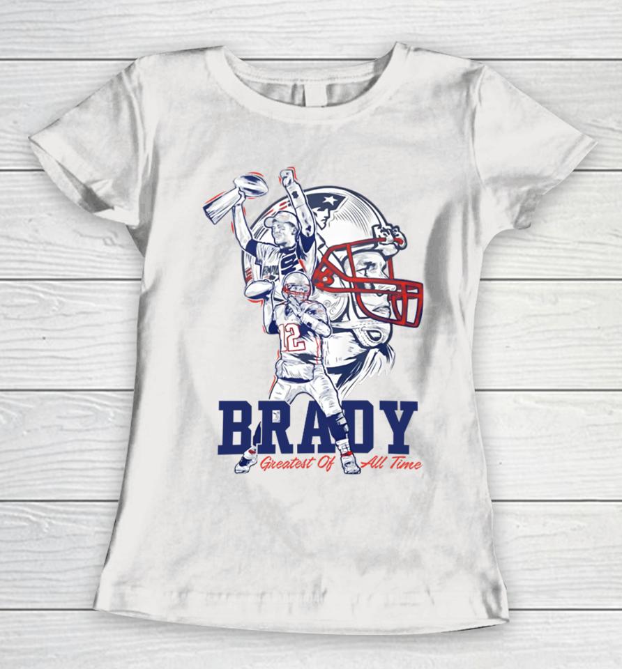 Matthew Slater Wearing Tom Brady Women T-Shirt