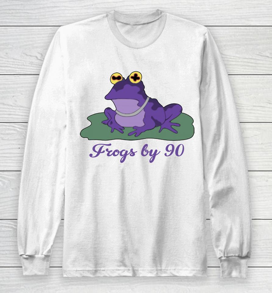 Max Duggan Hypnotoad Frogs By 90 Tcu Football Best Long Sleeve T-Shirt