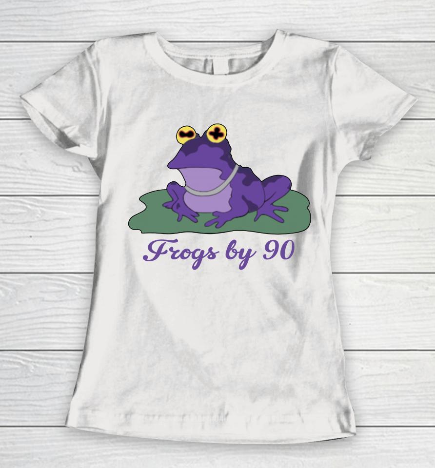 Max Duggan Hypnotoad Frogs By 90 Tcu Football Best Women T-Shirt