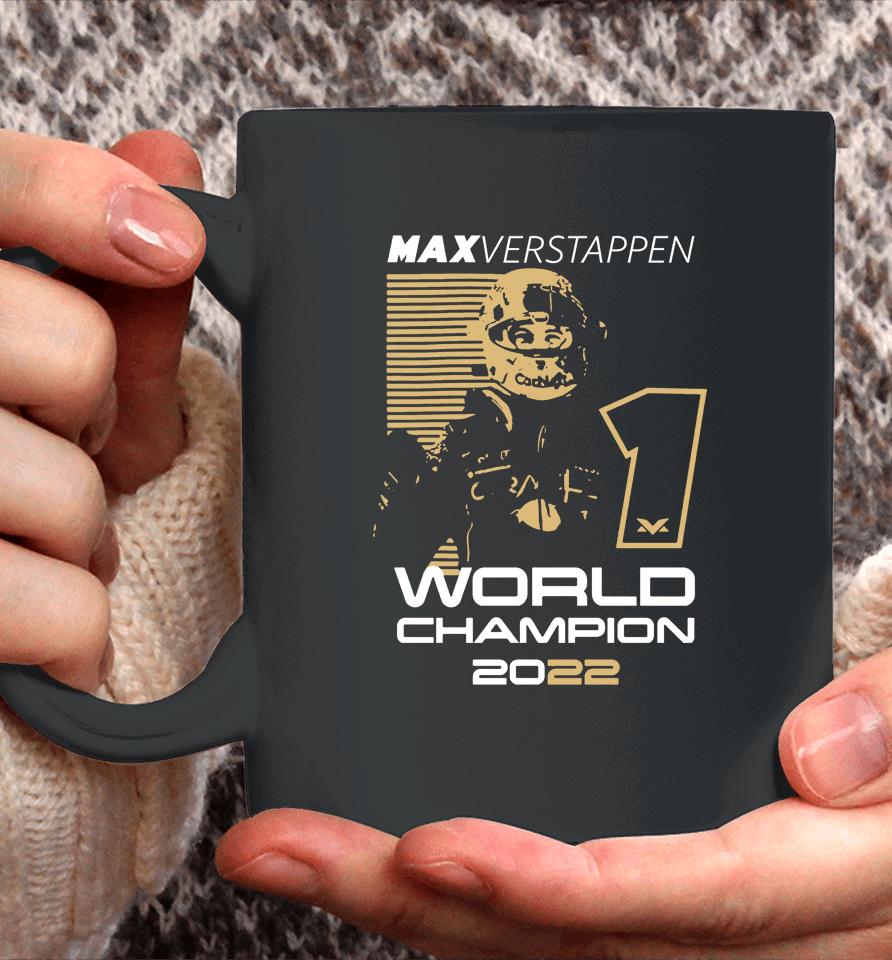 Max Verstappen World Champion 2022 Merch Coffee Mug