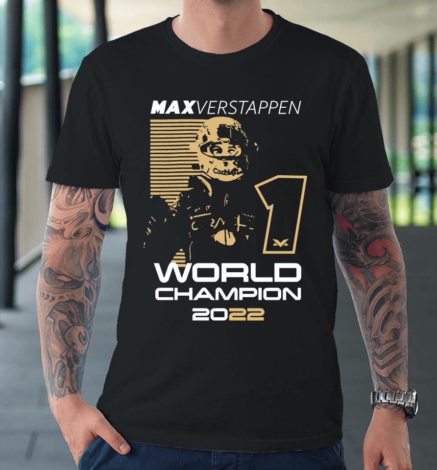 Max Verstappen World Champion 2022 Merch Premium T-Shirt