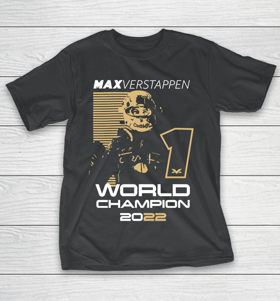 Max Verstappen World Champion 2022 Merch T-Shirt