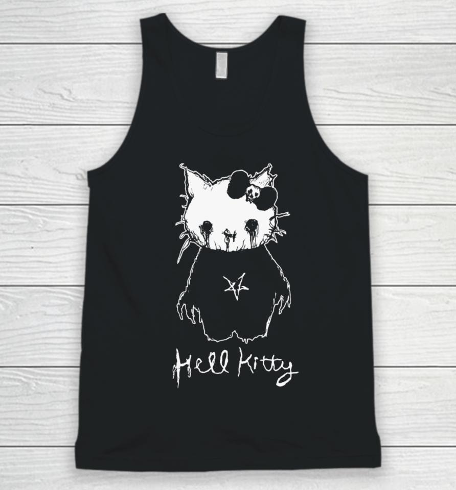 Maxime Taccardi Heavy Music Artwork Hell Kitty Funny Unisex Tank Top