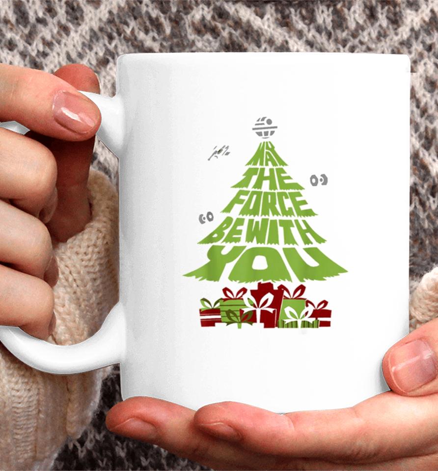 May The Force Be With You Christmas Tree Coffee Mug