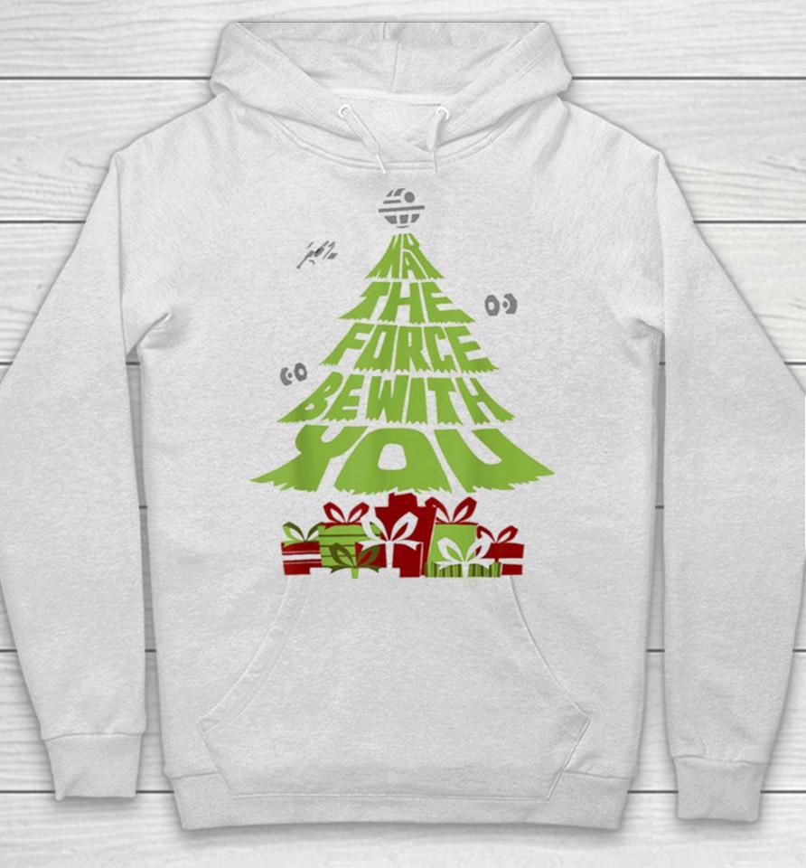 May The Force Be With You Christmas Tree Hoodie