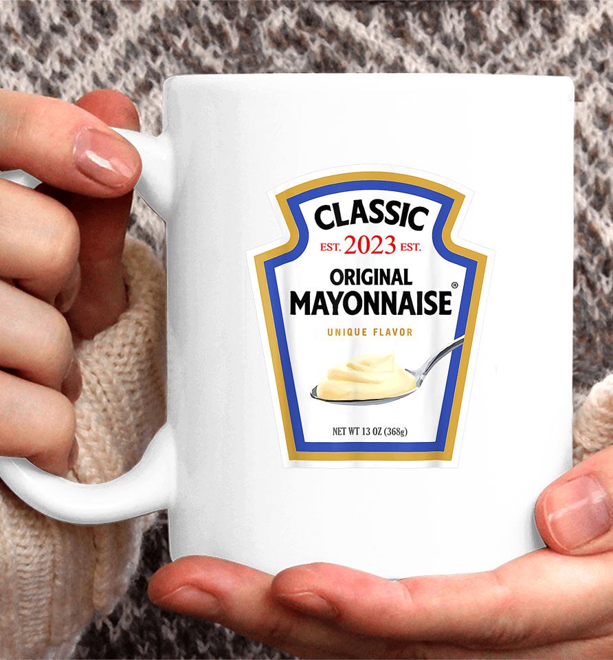 Mayonnaise Diy Halloween Costume Matching Group Couple Mayo Coffee Mug