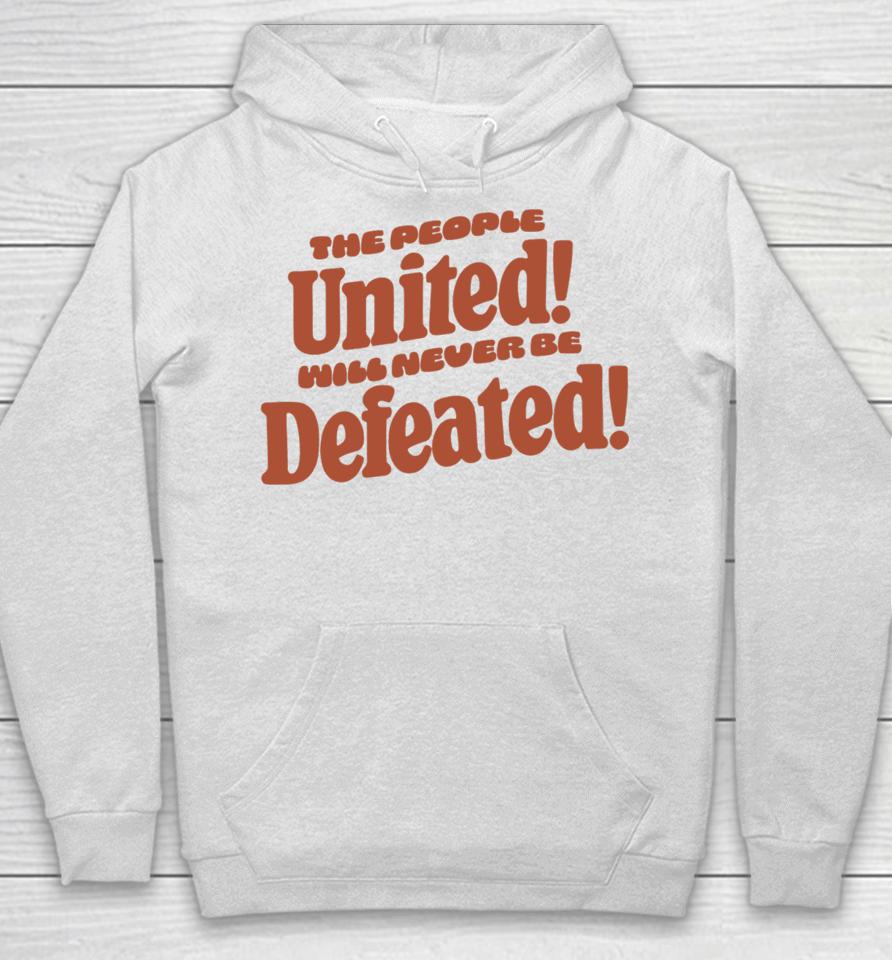 Mayor Andre Dickless The People United Will Never Be Defeated Hoodie