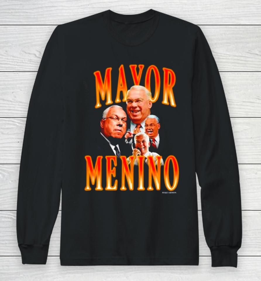 Mayor Menino Long Sleeve T-Shirt