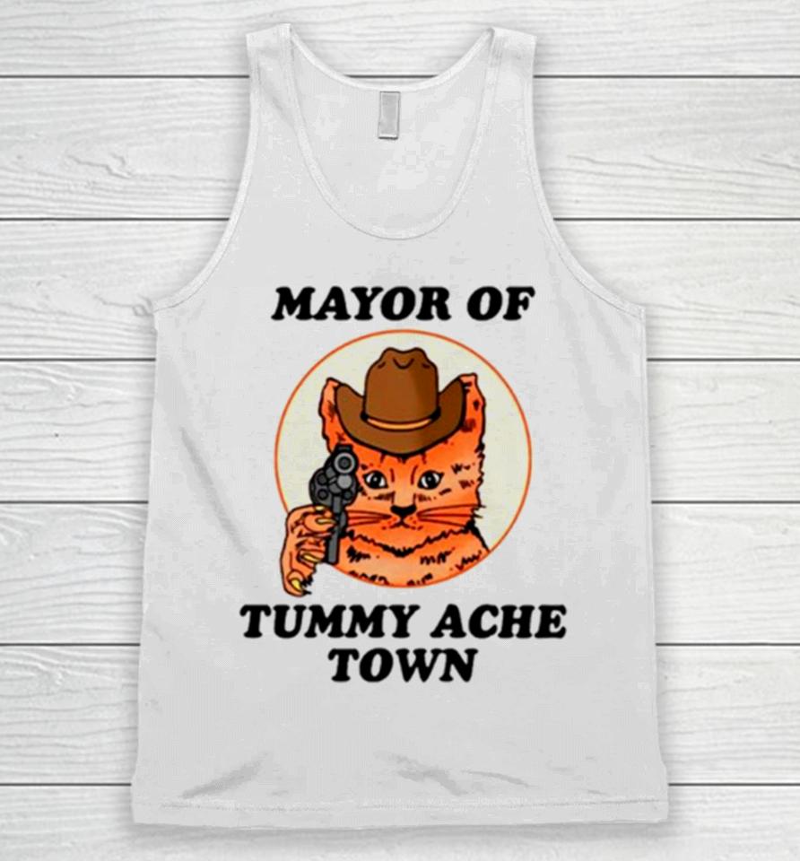Mayor Of Tummy Ache Town Unisex Tank Top