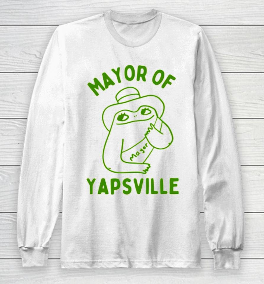 Mayor Of Yapville Long Sleeve T-Shirt