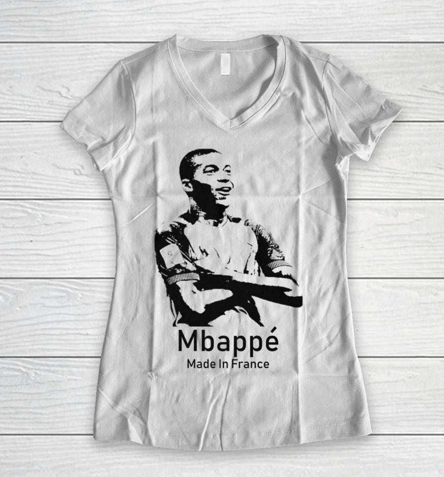 Mbappe Women V-Neck T-Shirt