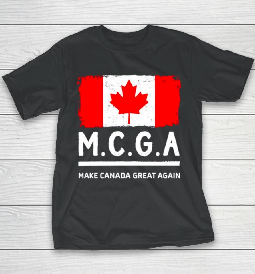 Mcga Make Canada Great Again Youth T-Shirt
