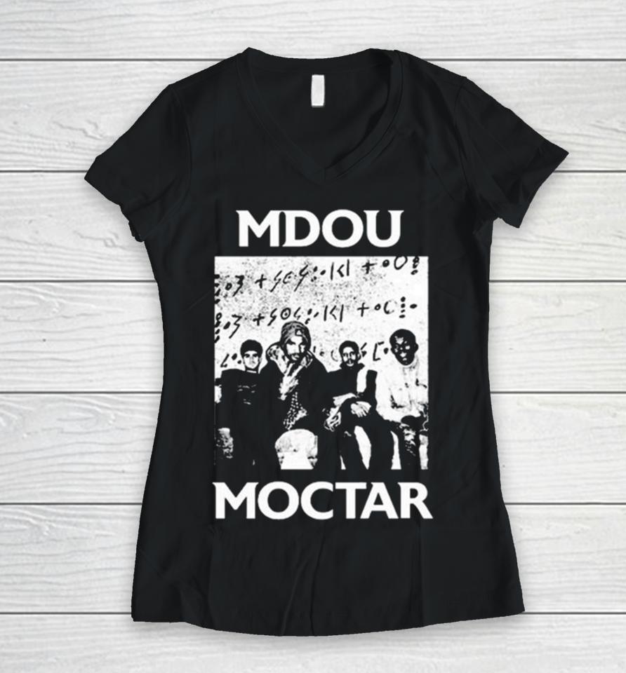 Mdou Moctar Spray Paint Ls Women V-Neck T-Shirt