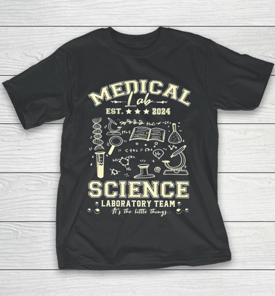 Medical Lab Science Team Est 2024 Youth T-Shirt