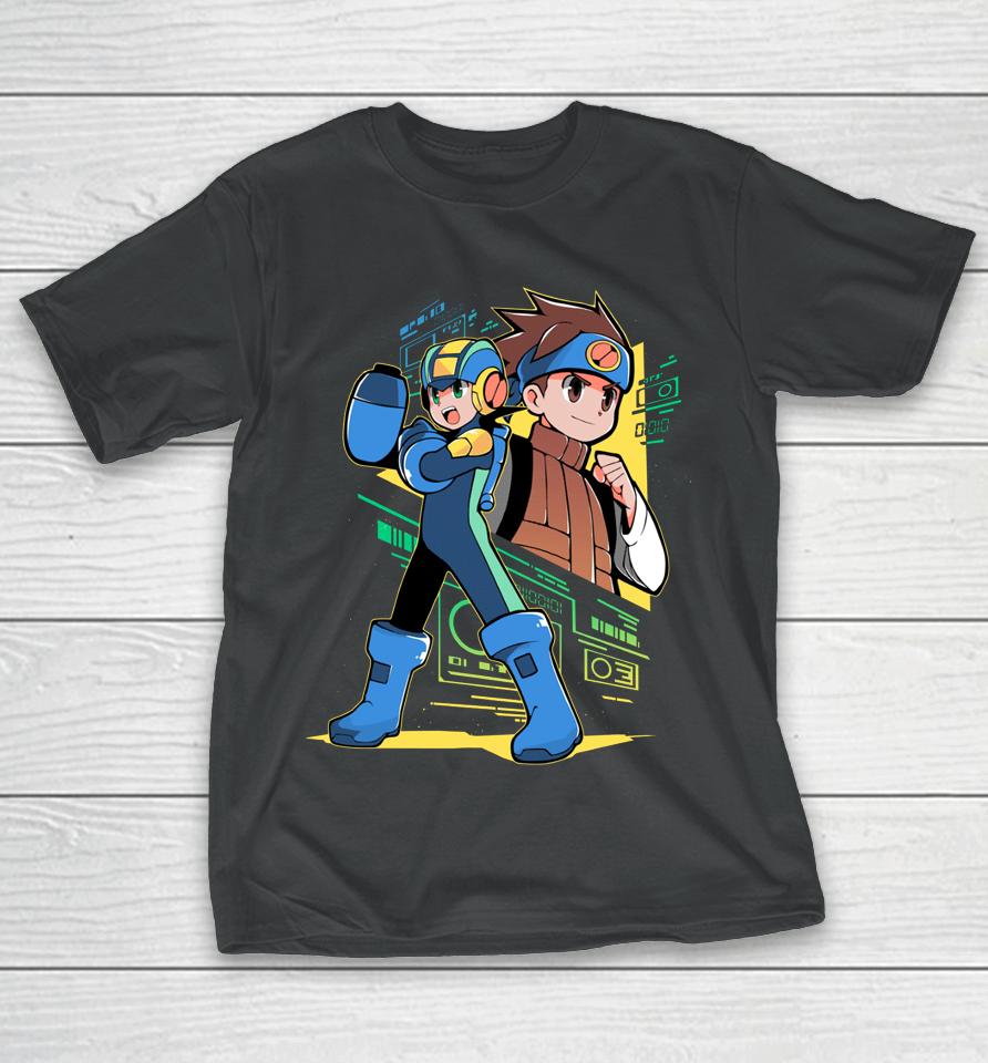 Mega Man And Lan T-Shirt