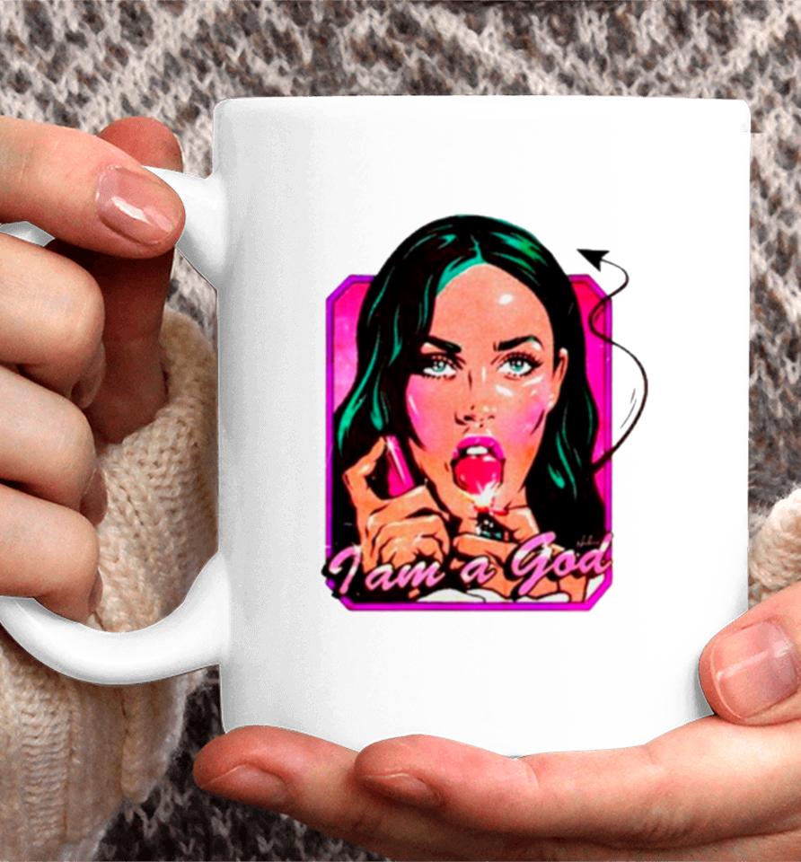 Megan Fox I Am A God Coffee Mug
