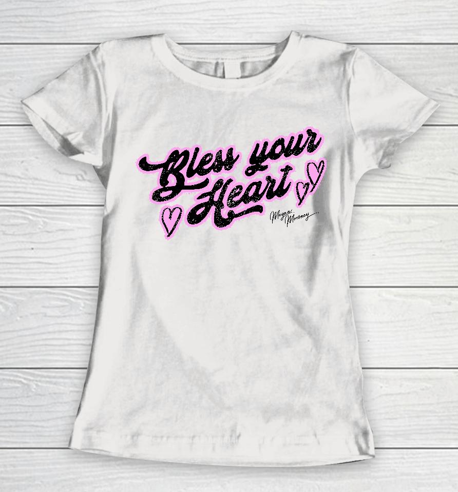 Megan Moroney Merch Bless Your Heart Women T-Shirt