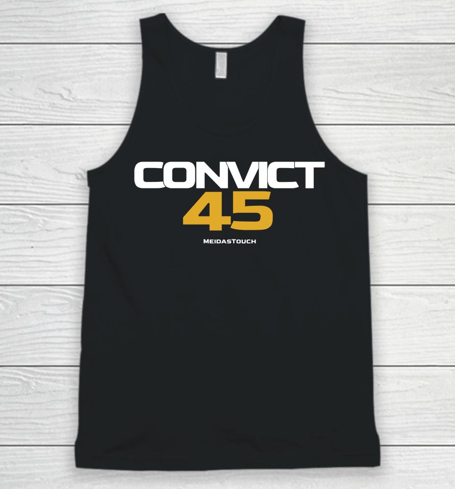 Meidastouch Store Convict 45 Unisex Tank Top