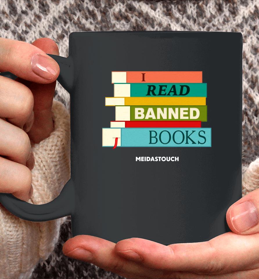 Meidastouch Store I Read Banned Books Coffee Mug