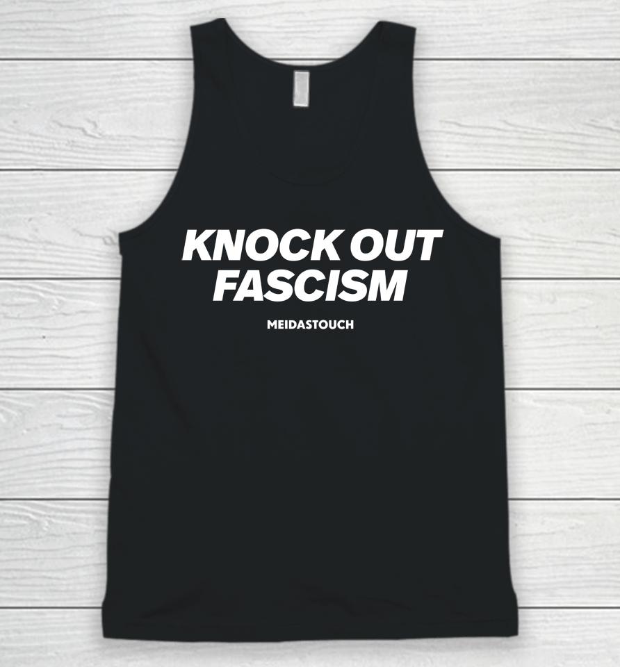 Meidastouch Store Knock Out Fascism Unisex Tank Top
