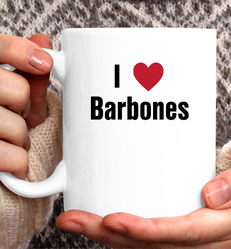 Melanie I Love Barbones Coffee Mug