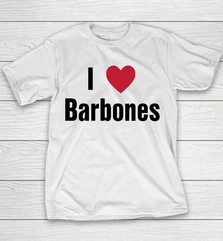 Melanie I Love Barbones Youth T-Shirt
