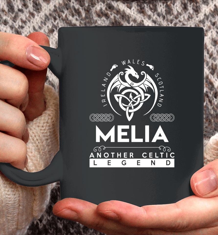 Melia Name Another Celtic Legend Melia Dragon Coffee Mug