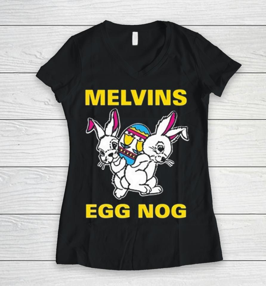 Melvins Egg Nog 2024 Women V-Neck T-Shirt