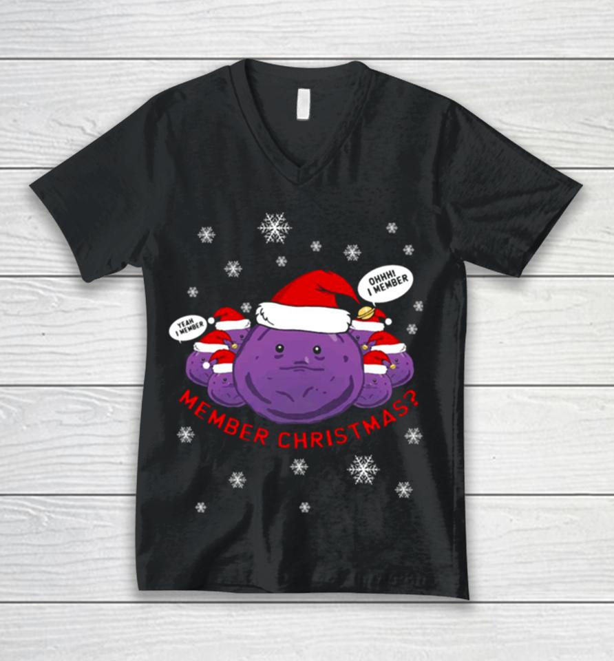 Member Berries Member Christmas Unisex V-Neck T-Shirt