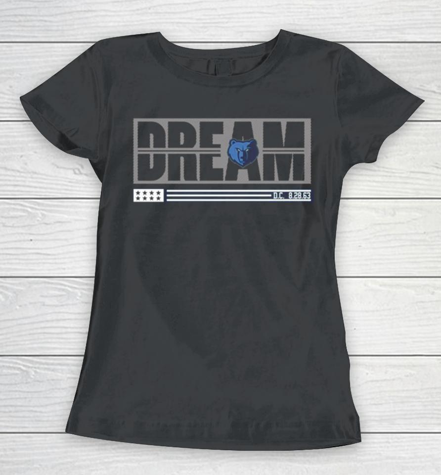 Memphis Grizzlies Dream X Black History Collection Women T-Shirt