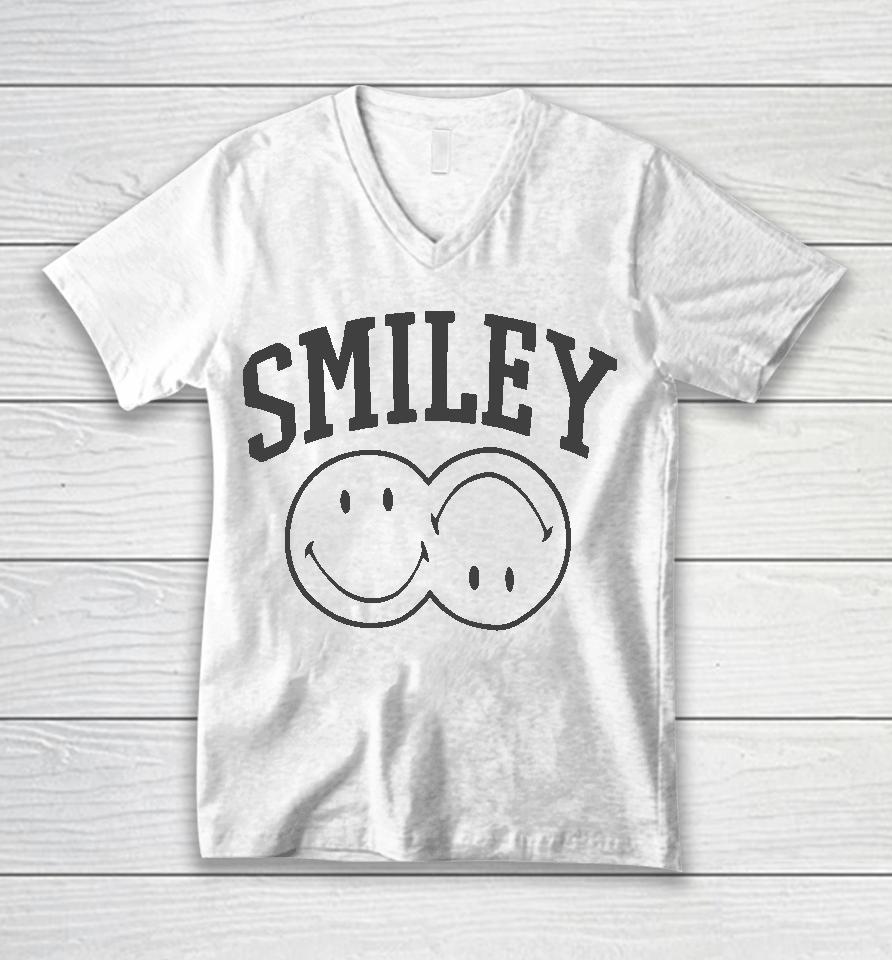 Memphis Grizzlies Relaxed Fit Smiley Face Unisex V-Neck T-Shirt