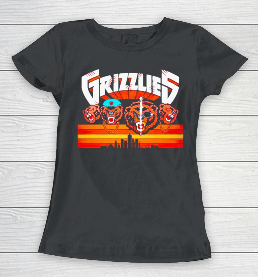 Memphis Grizzlies Three 6 Mafia Women T-Shirt